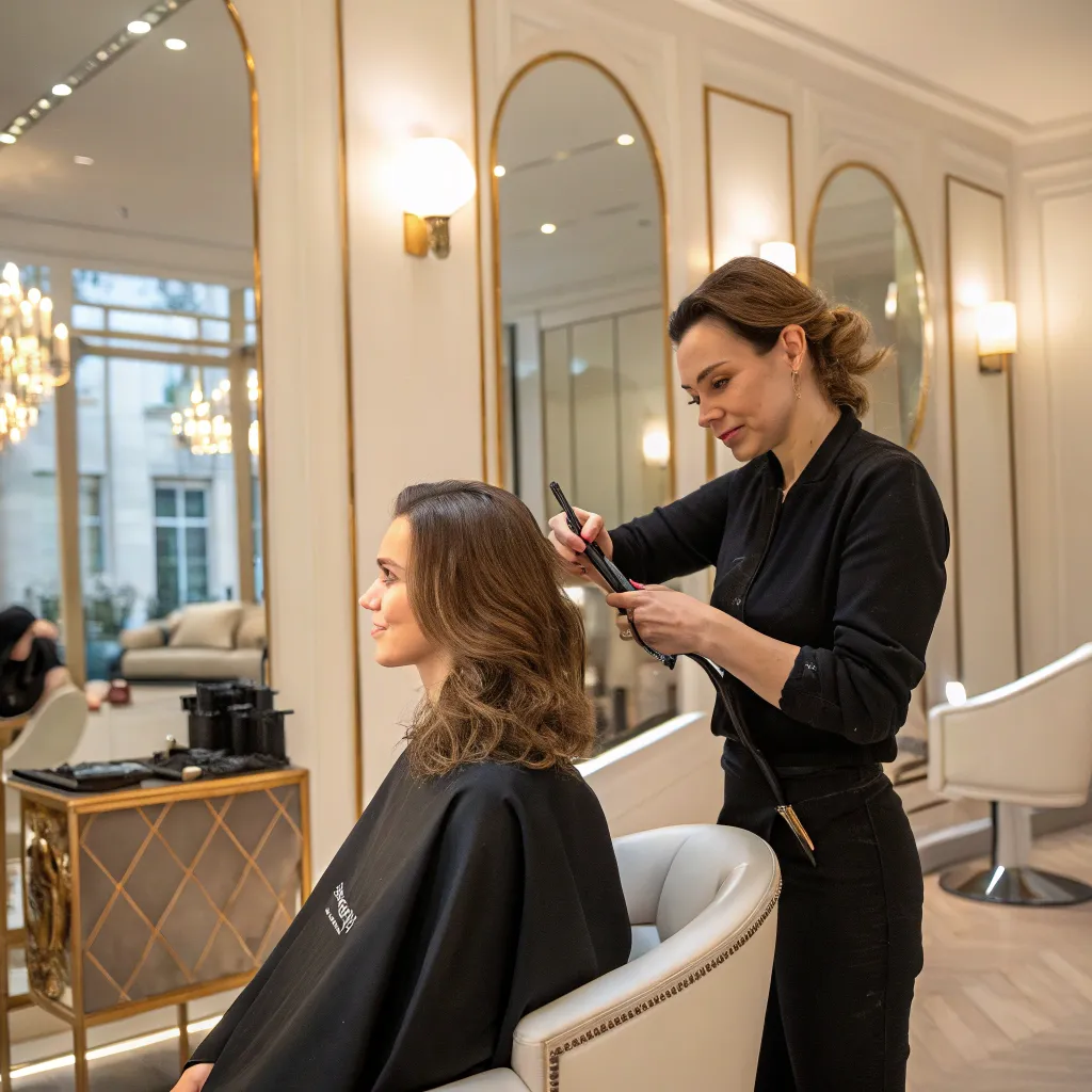 Professional Stylist at Work