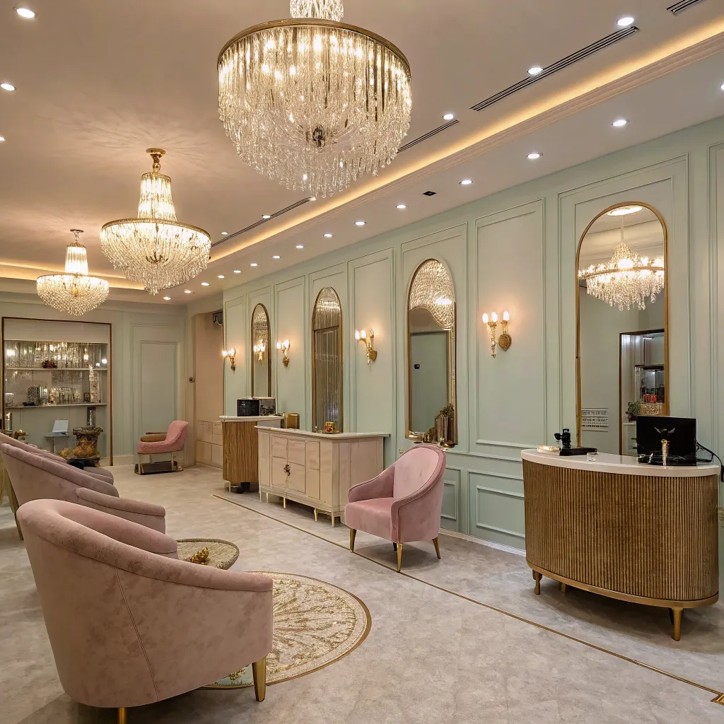 Elegant Salon Interior