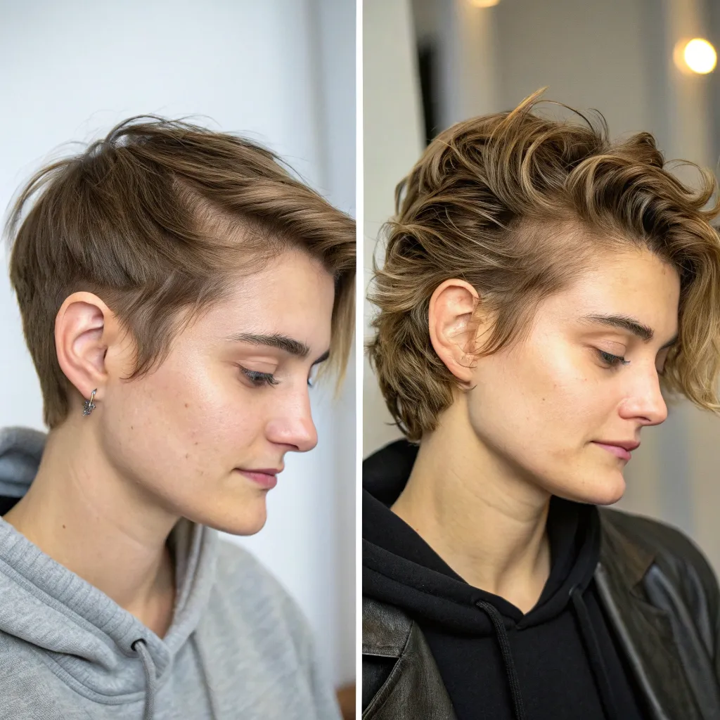 Hair transformation picture